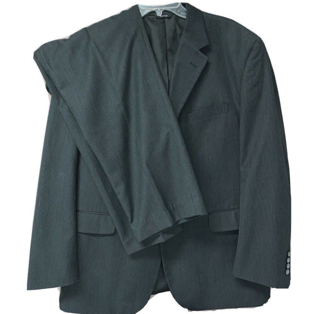 Retro Brand Men's Black Blazer XL Pant 36x31